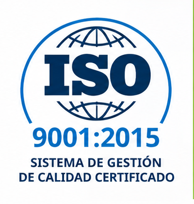 Certificación ISO 9001:2015. Sistema de Gestión de Calidad Certificado